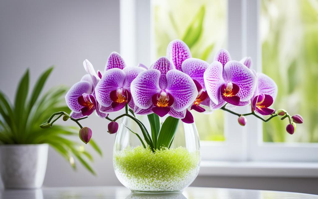 orquideas em vaso