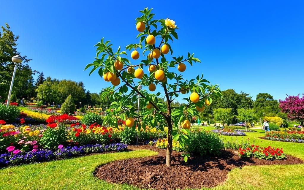 árvores frutíferas presente Vivace Garden