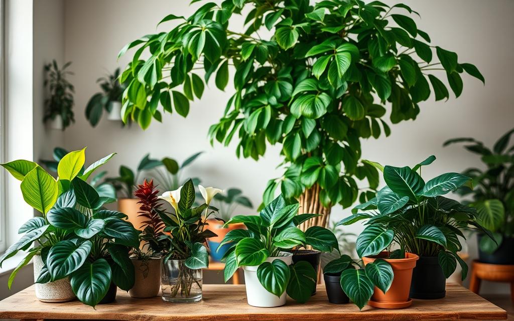 decoração com plantas