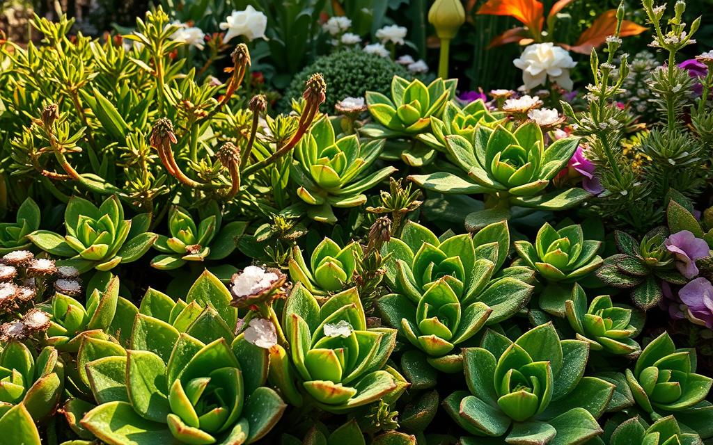 sal nas plantas