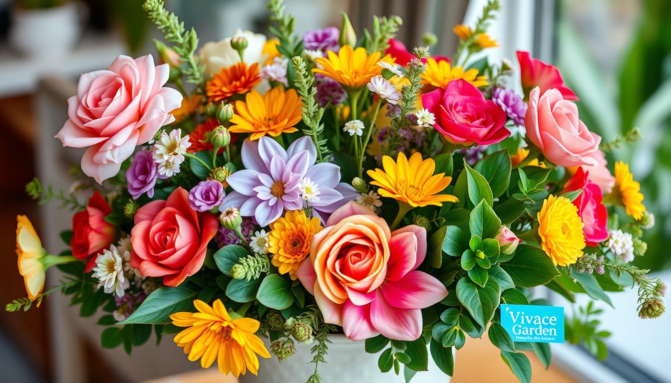 Arranjo especial de flores e plantas para o Dia das Mães Vivace Garden