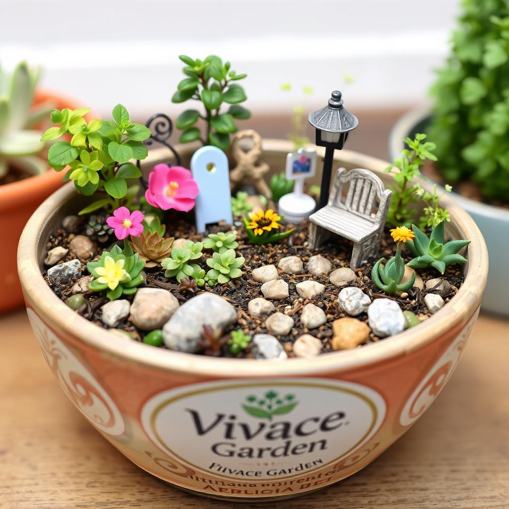 Jardins em miniatura da Vivace Garden para o Dia das Mães Jardins em miniatura da Vivace Garden para o Dia das Mães