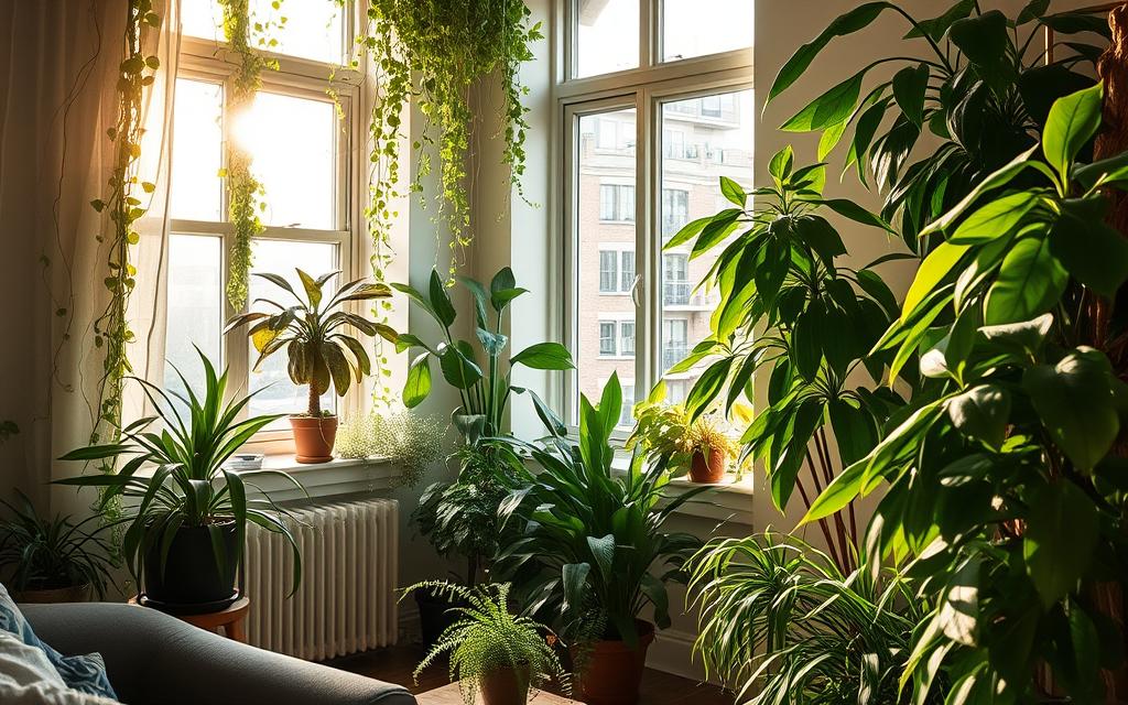 plantas em apartamento