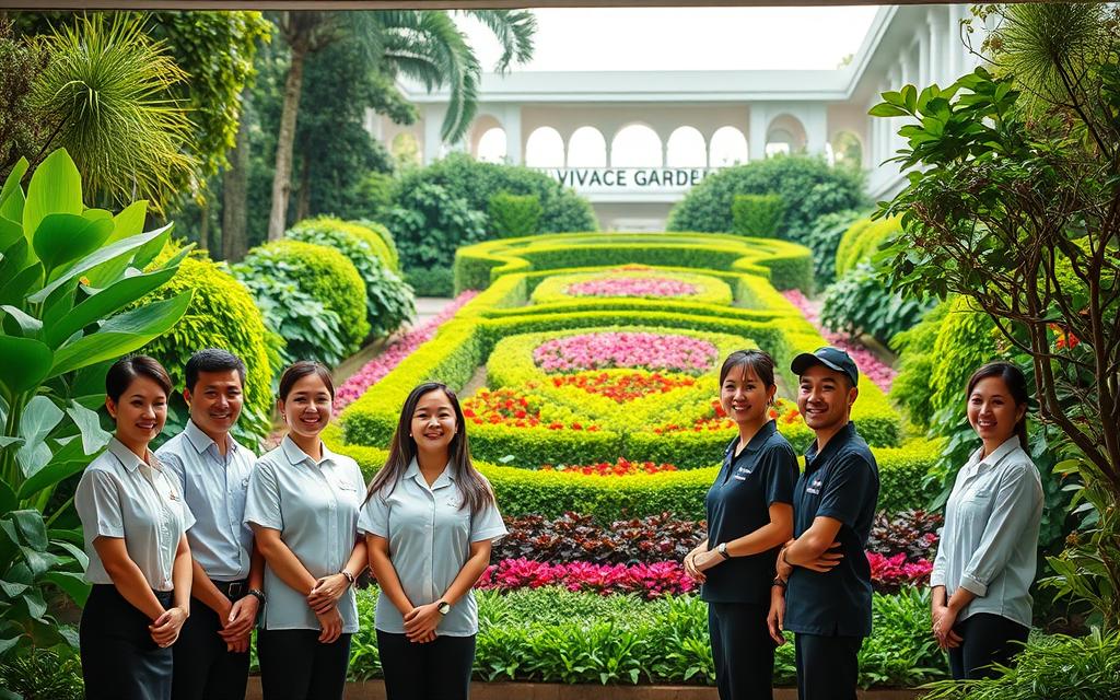 Atendimento de qualidade e excelência no Vivace Garden