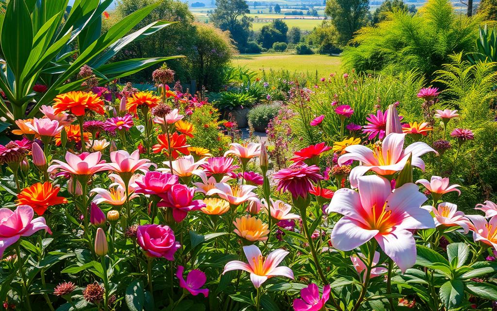 flores e plantas